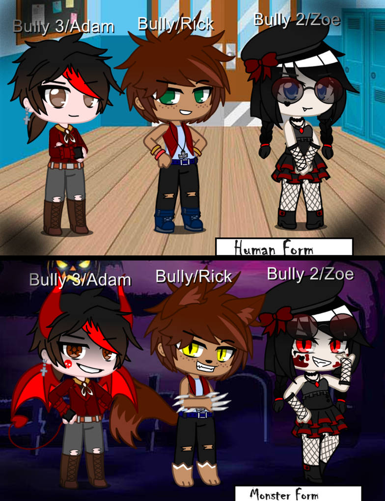 Fbubsp Mike The Bully Monster Trio!!!! by fbubsp1234 on DeviantArt