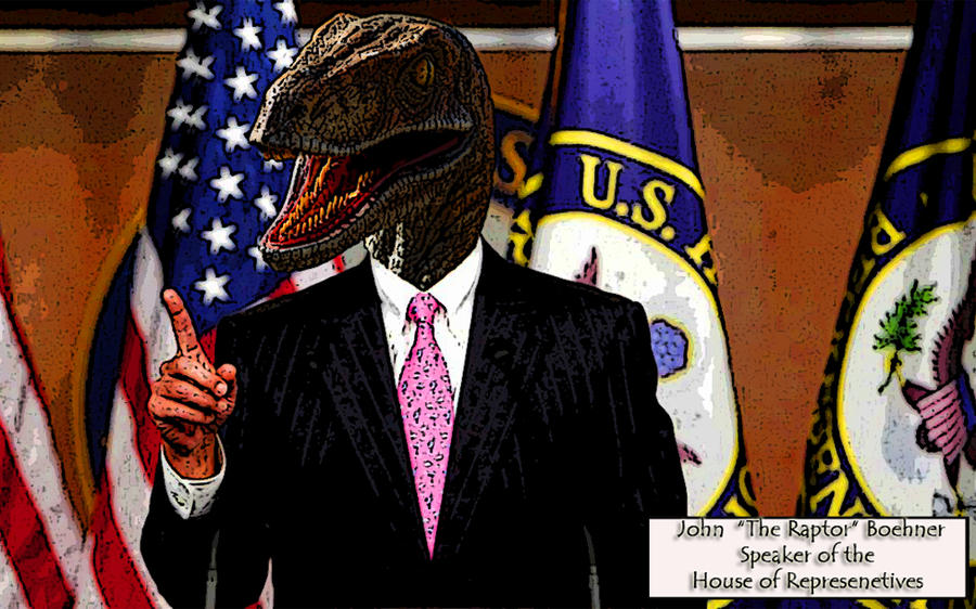 John Raptor Boehner by Europa87 on DeviantArt