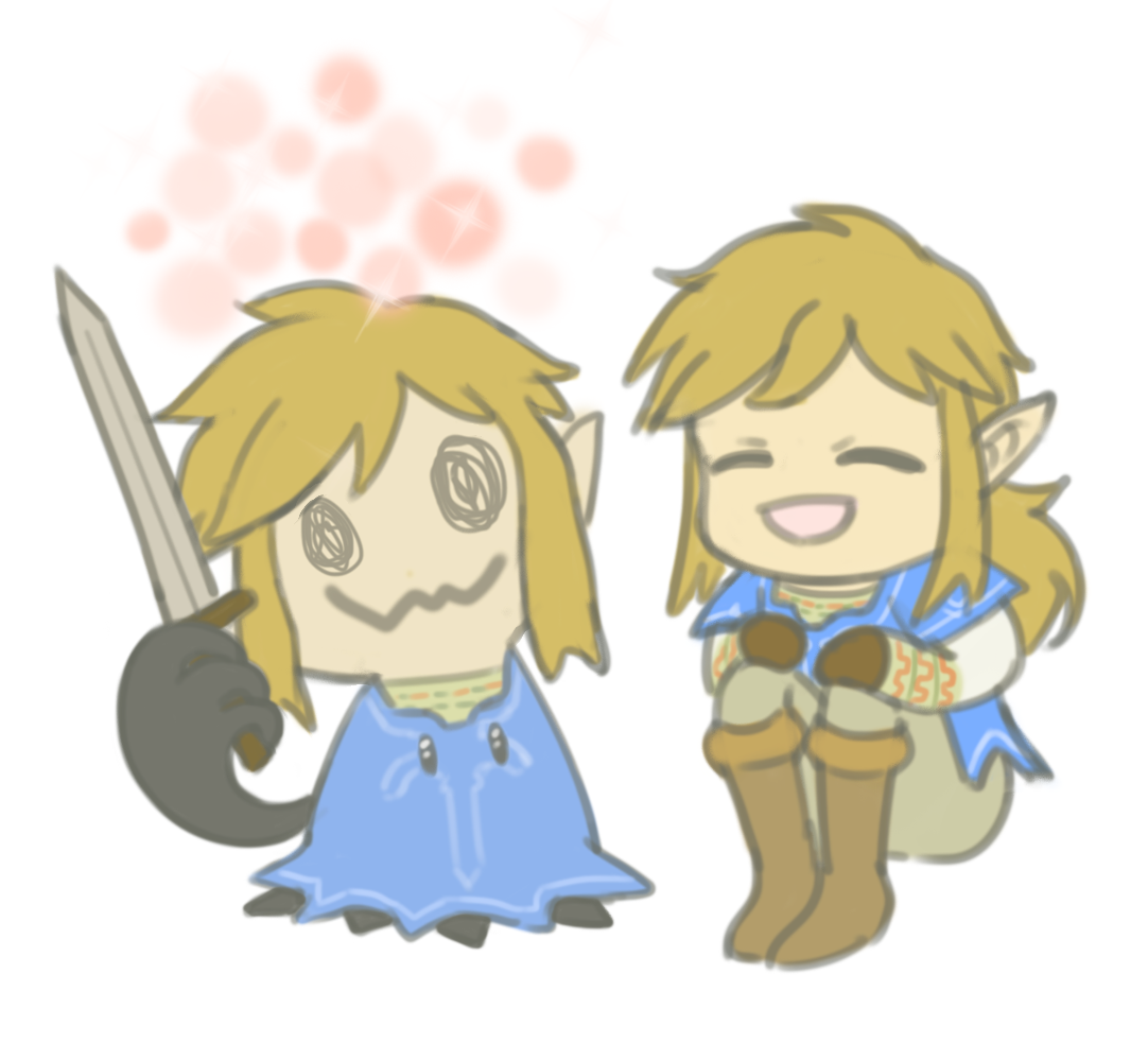 Link and Mimikyu