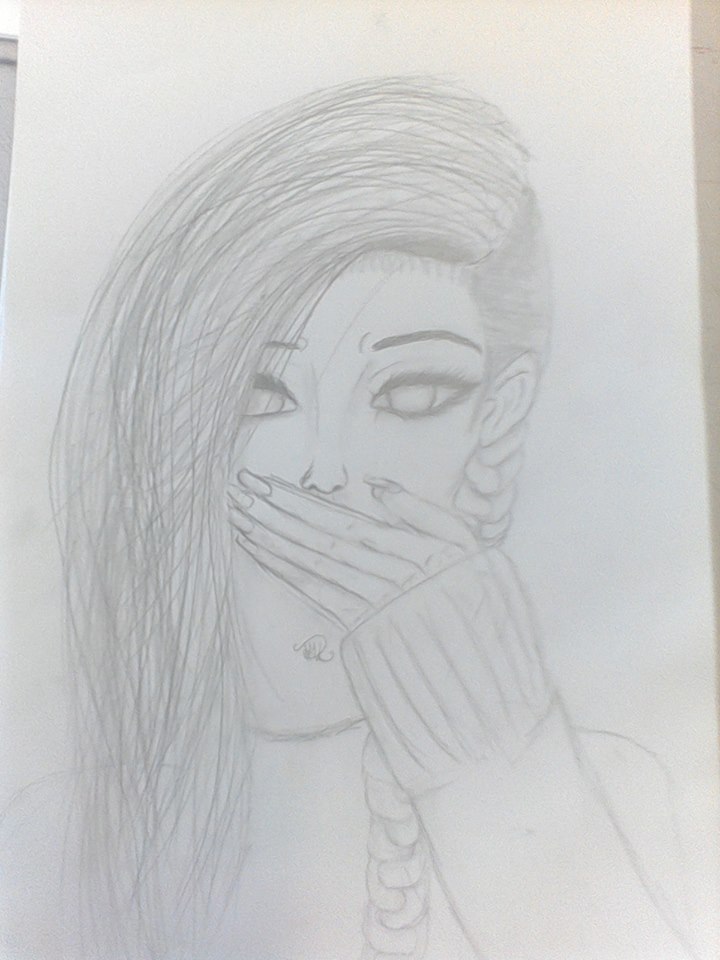 IMVU character drawn