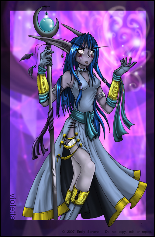 Violetta - Night Elf Priest