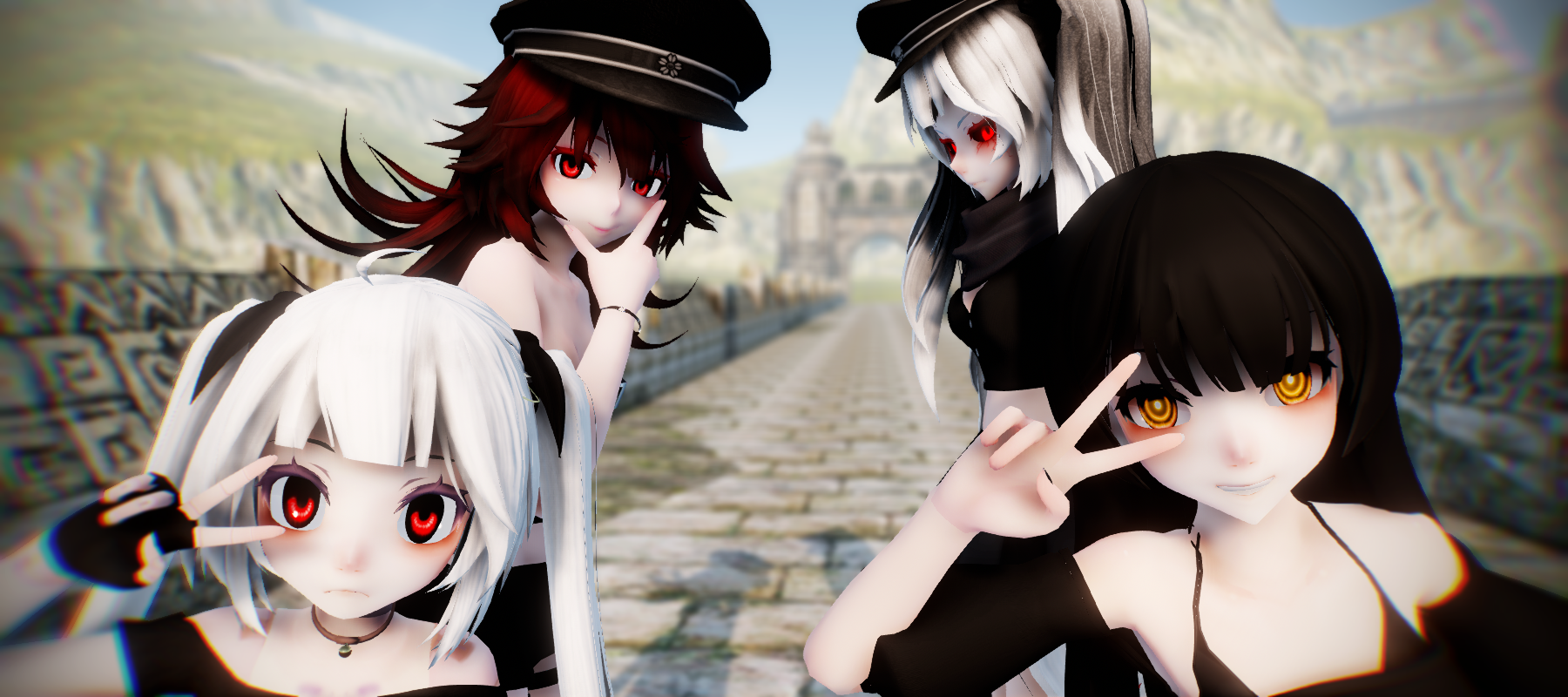 Mmd Group ..:MMD:.. Group Photo by MiraiWitcher on DeviantArt