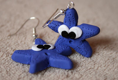:: starfish earrings ::
