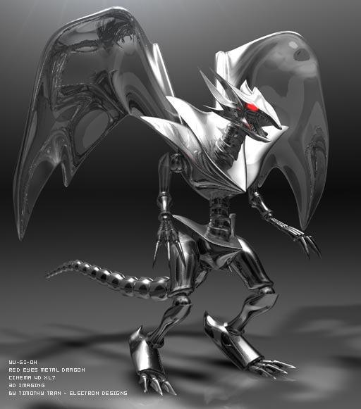 Red Eyes Metal Dragon by electrongeek on DeviantArt