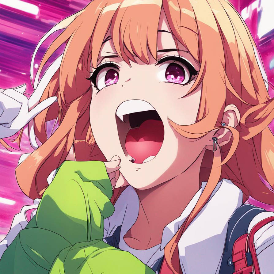 Anime Girl Open Mouth By GoldenTiger45 On DeviantArt anime-girl-open-mouth-by-goldentiger45-on-deviantart
