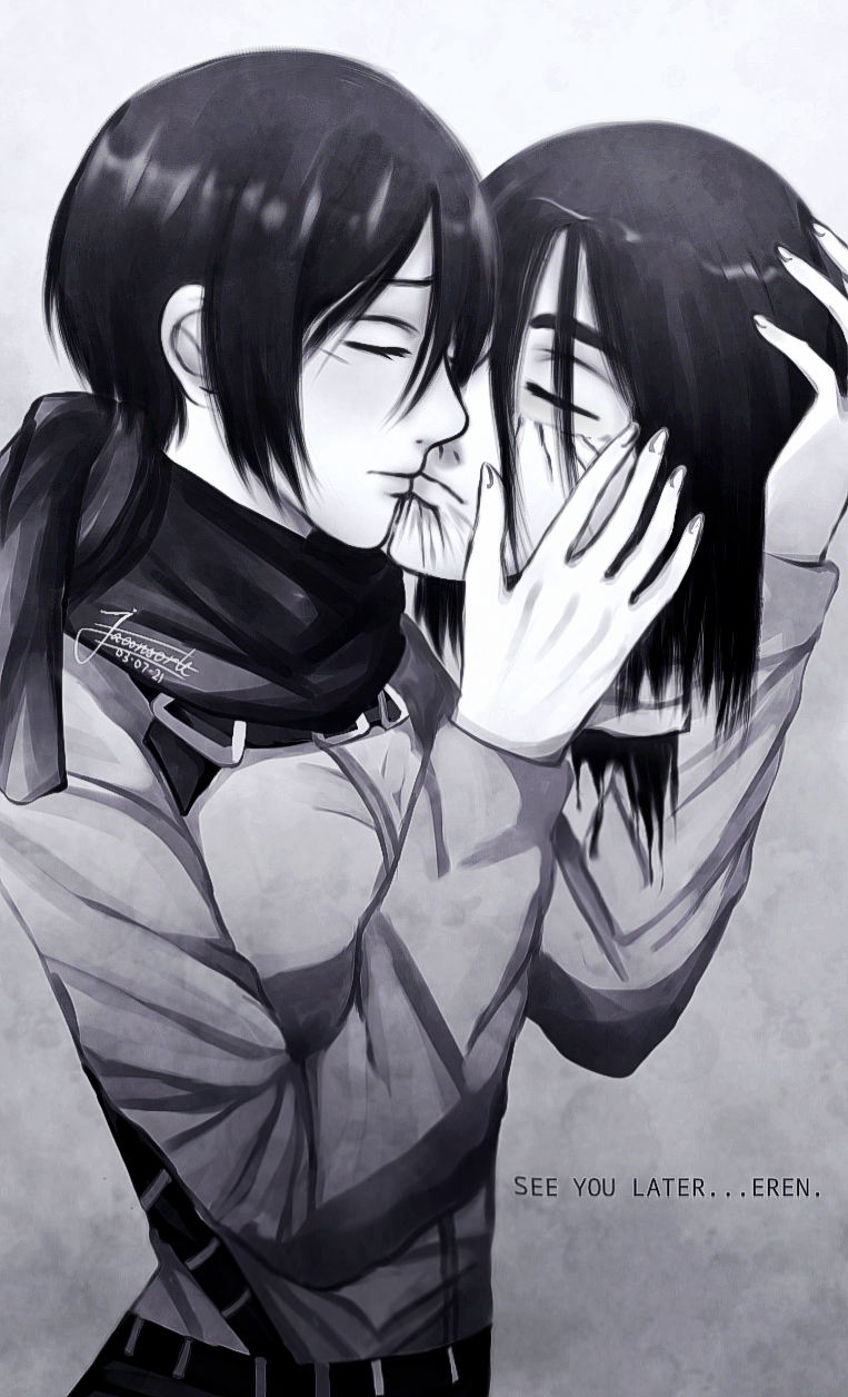 Mikasa And Eren Attack On Titan By Xxsnowcatsxx On Deviantart Mikasa And Eren Attack On Titan By Xxsnowcatsxx On Deviantart