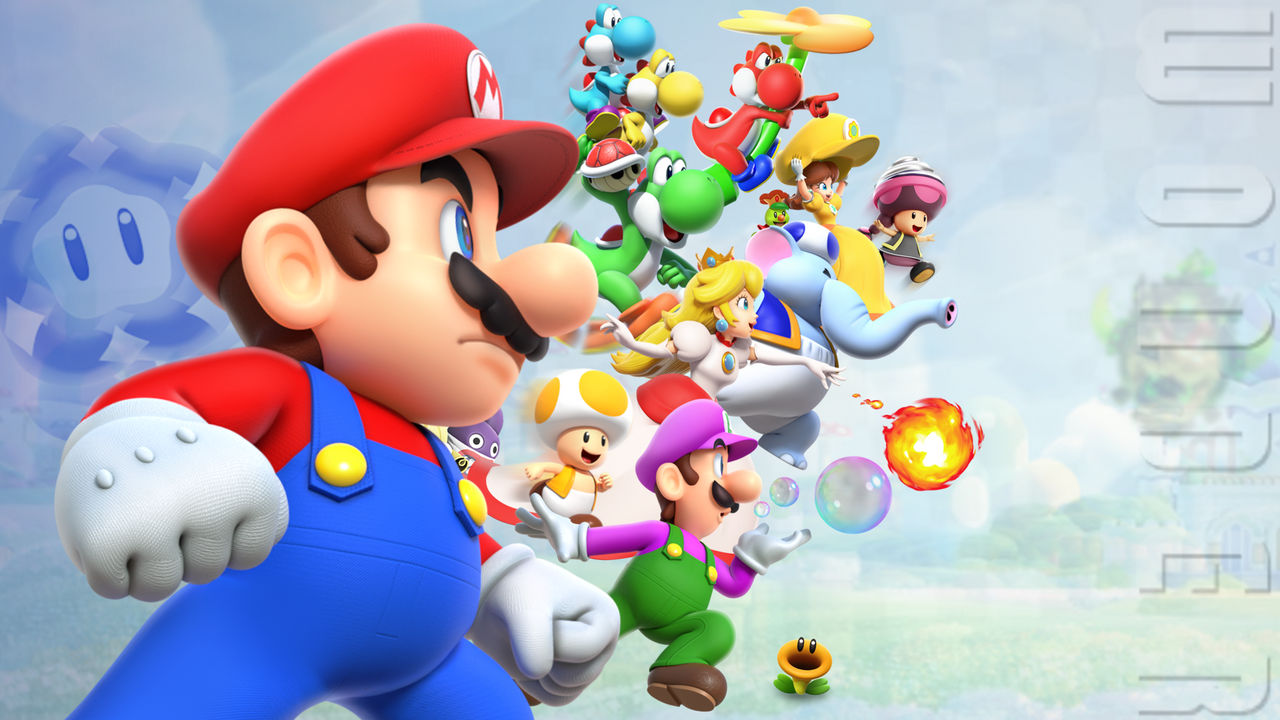 Wonder Renders Super Mario Bros. Wonder Launch Day Render by LETS-A-GO64 on DeviantArt