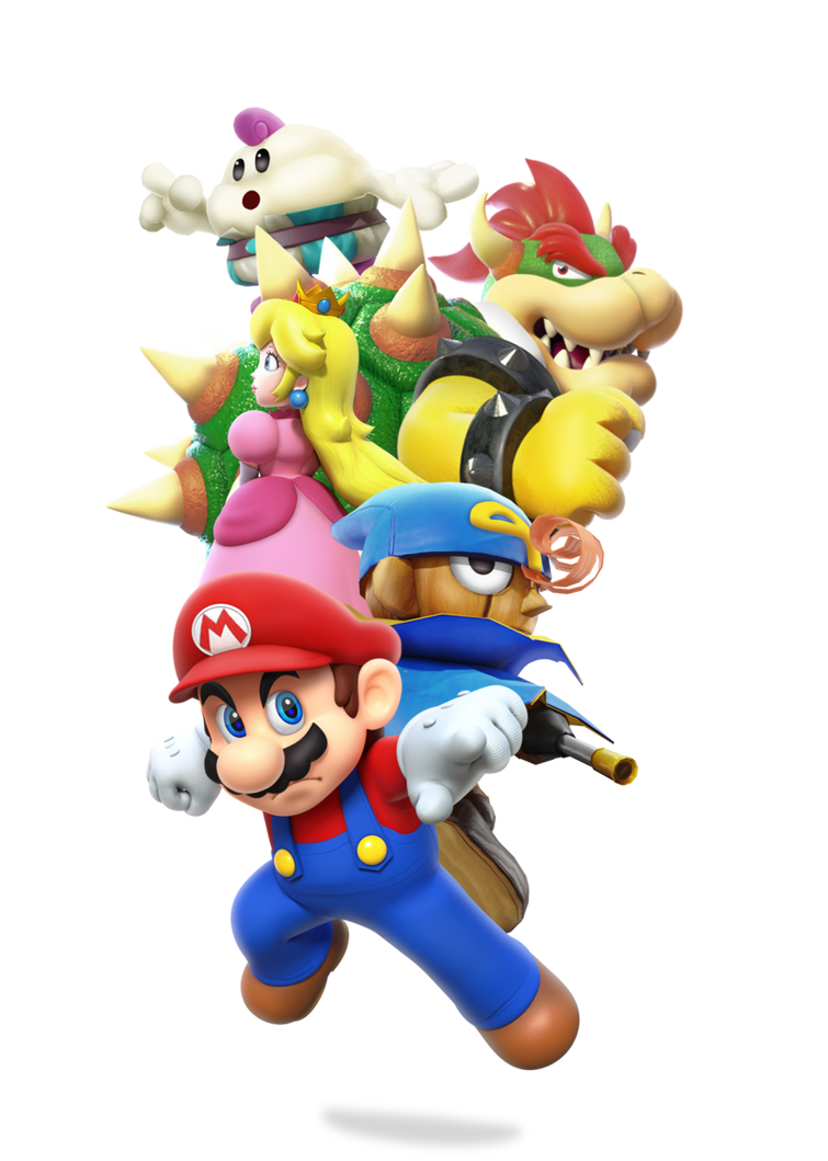 Mario Character R Super Mario RPG All Characters Render by LETS-A-GO64 on DeviantArt