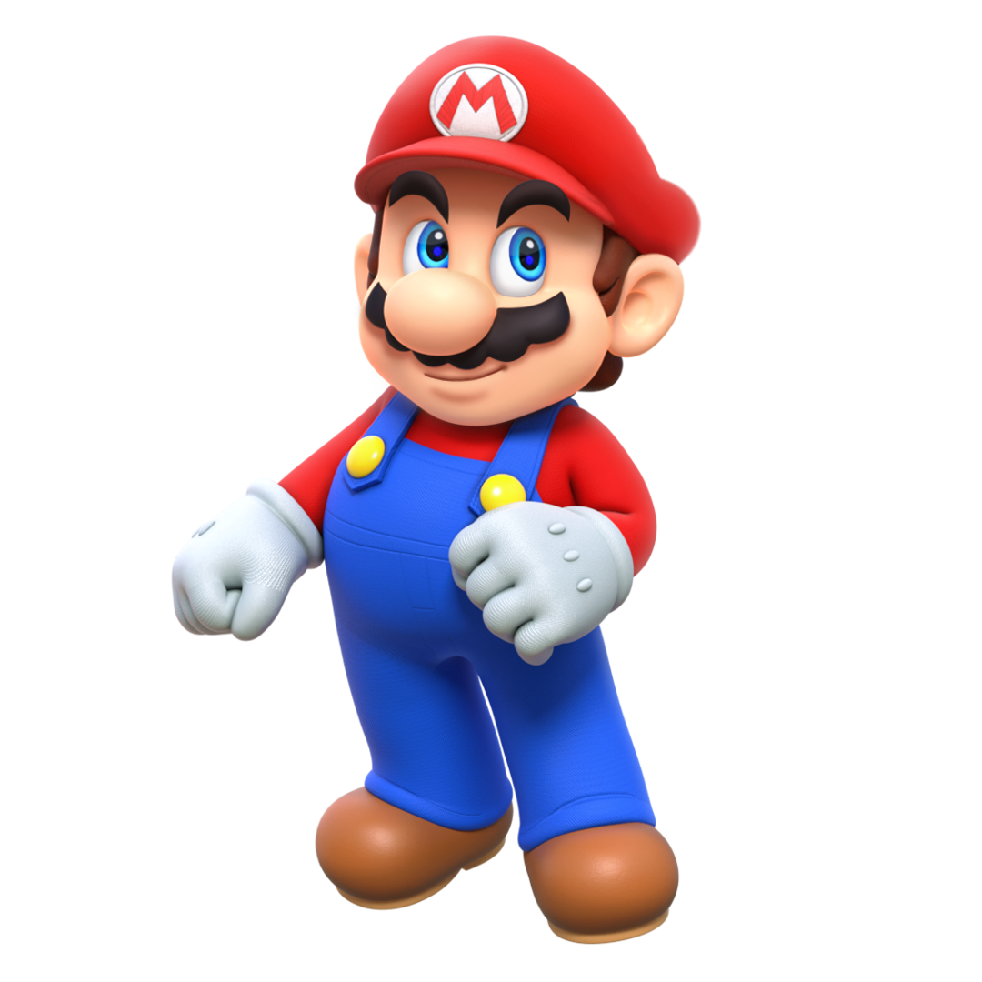 Super Mario Standing Render by LETS-A-GO64 on DeviantArt