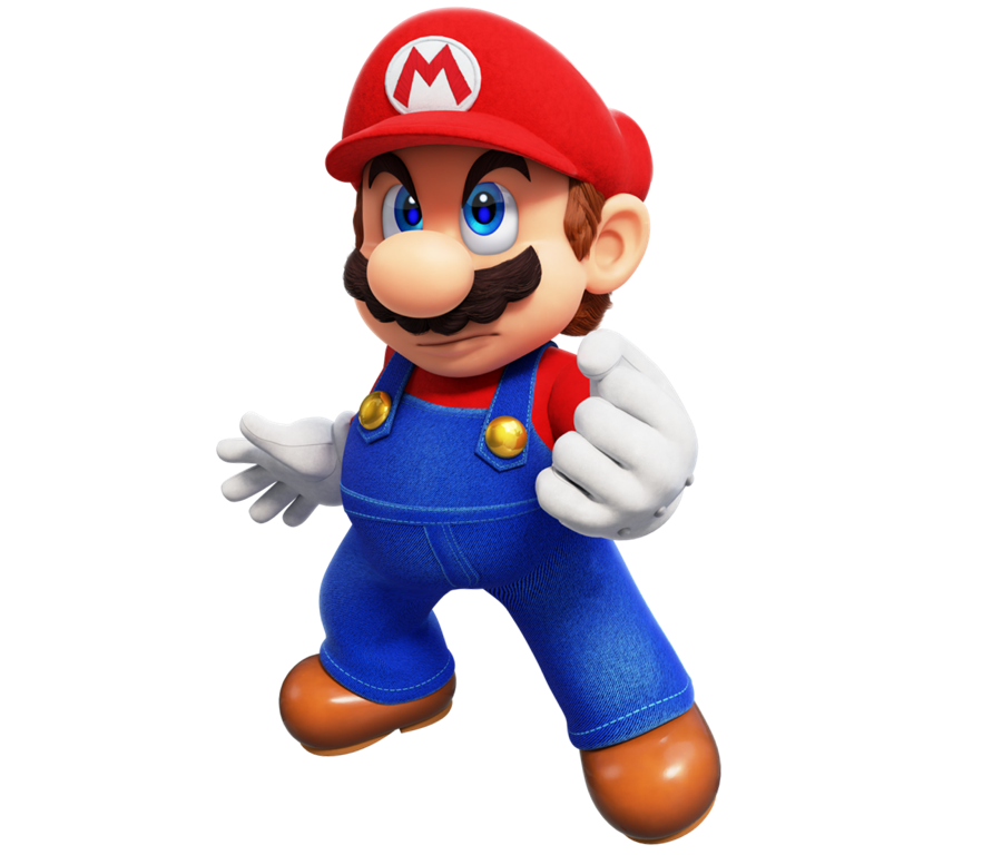 Super Mario Angry Render by LETS-A-GO64 on DeviantArt