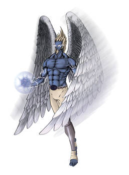 blue garuda