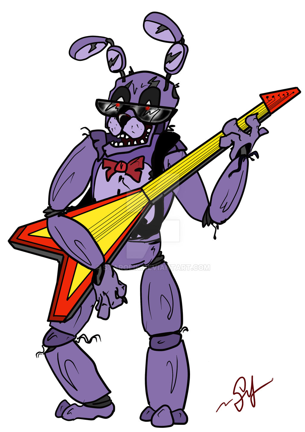 Bonny with guitar by Starolik on DeviantArt
