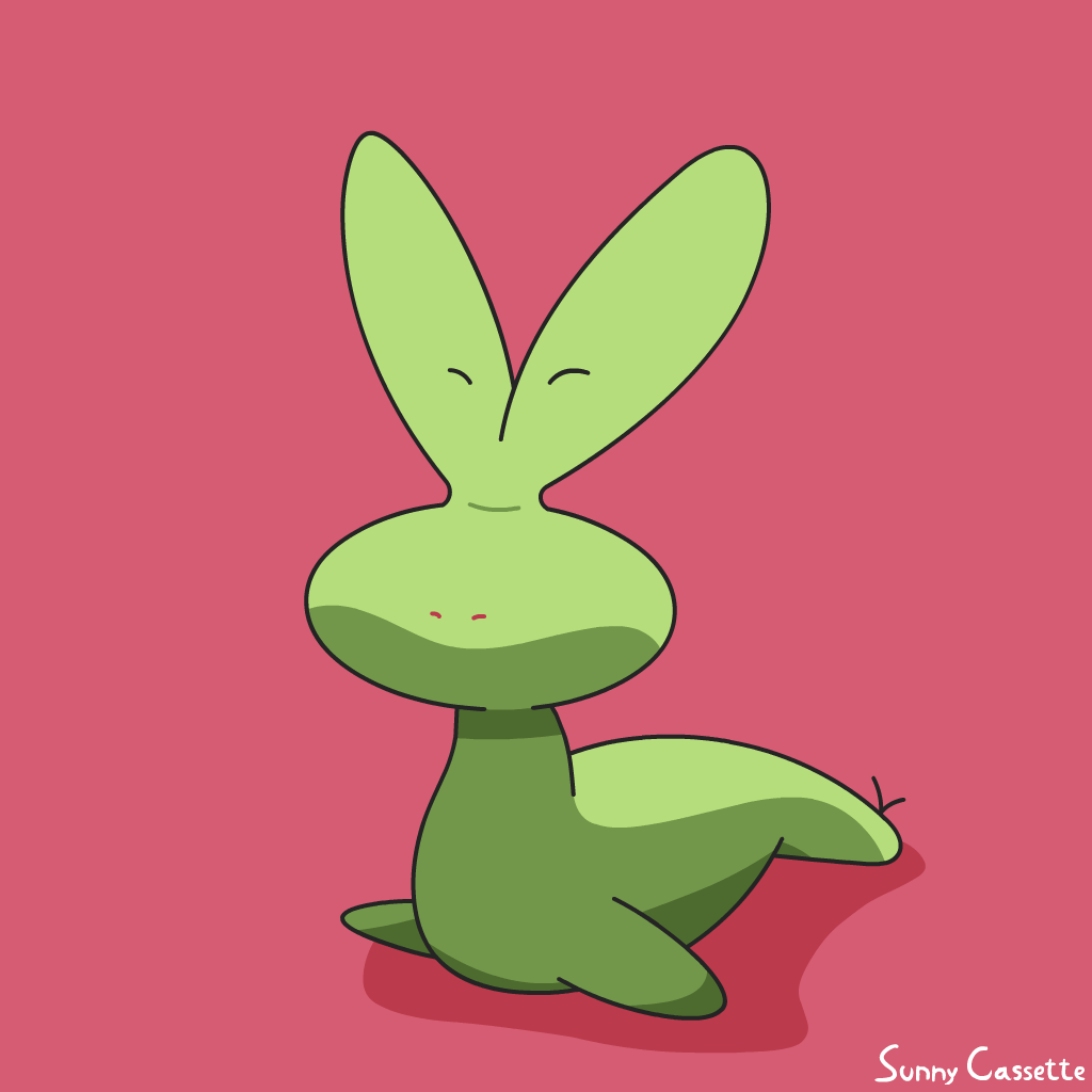Applin without apple by SunnyDiskette on DeviantArt