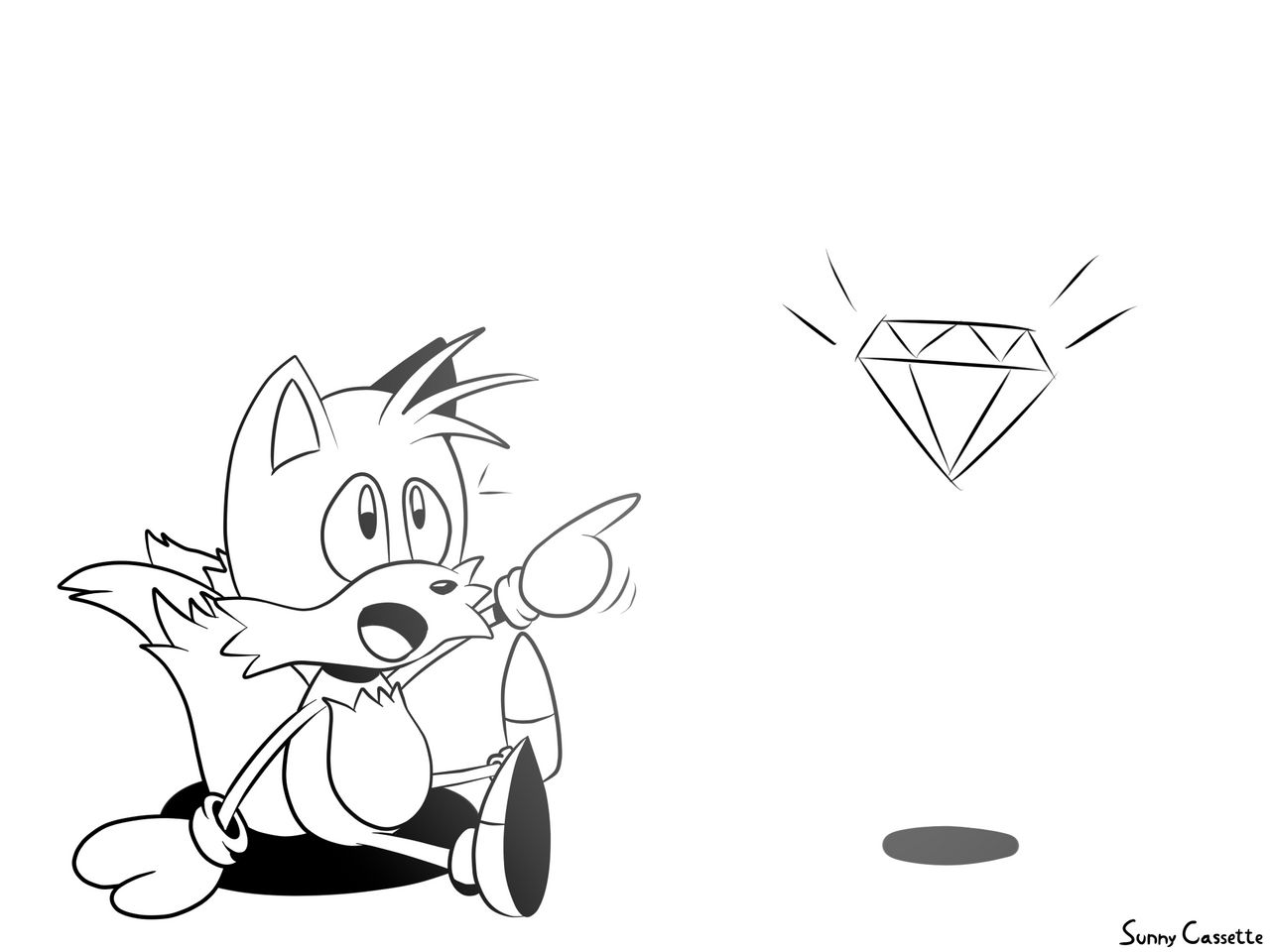 Tails And Emerald By SunnyDiskette On DeviantArt tails-and-emerald-by-sunnydiskette-on-deviantart