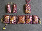 Purple-brown Jewellery1 by Artwyrd