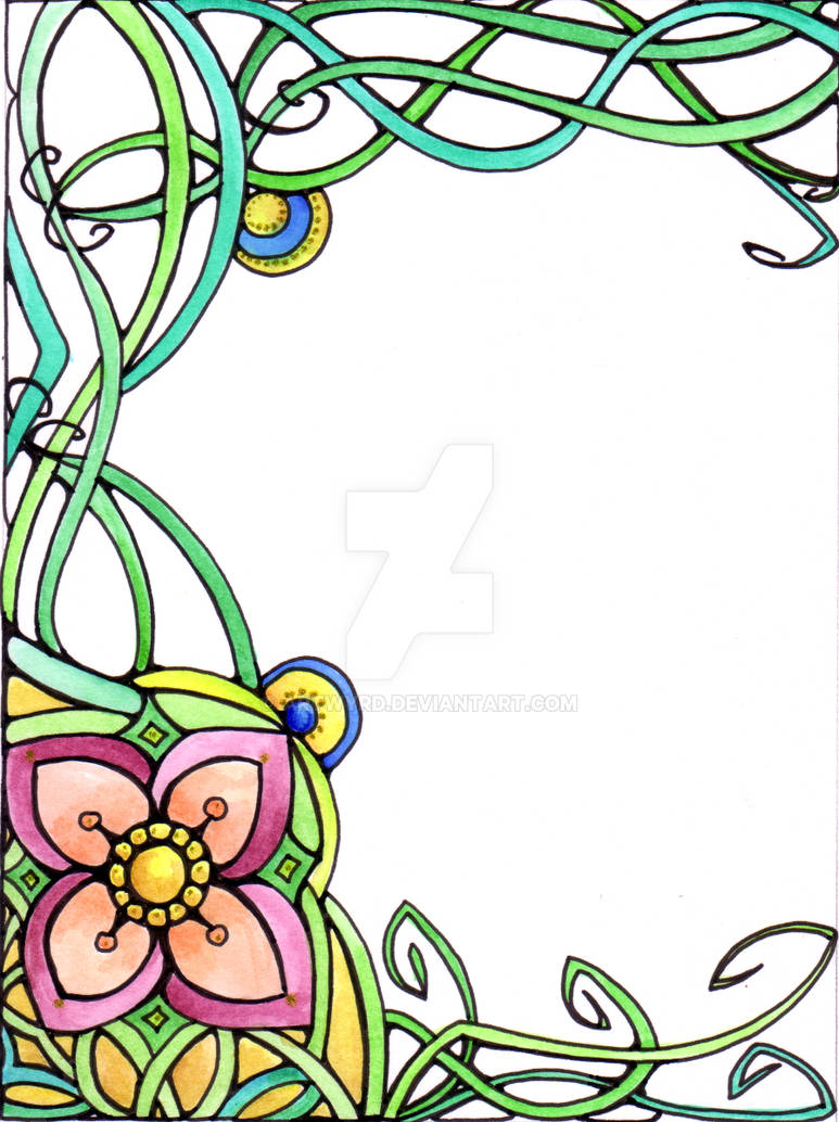 Tangled Border by Artwyrd on DeviantArt