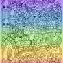 Rainbow doodle 4
