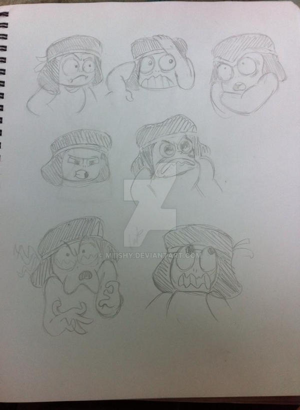 Ruby faces xD by Miiishy on DeviantArt