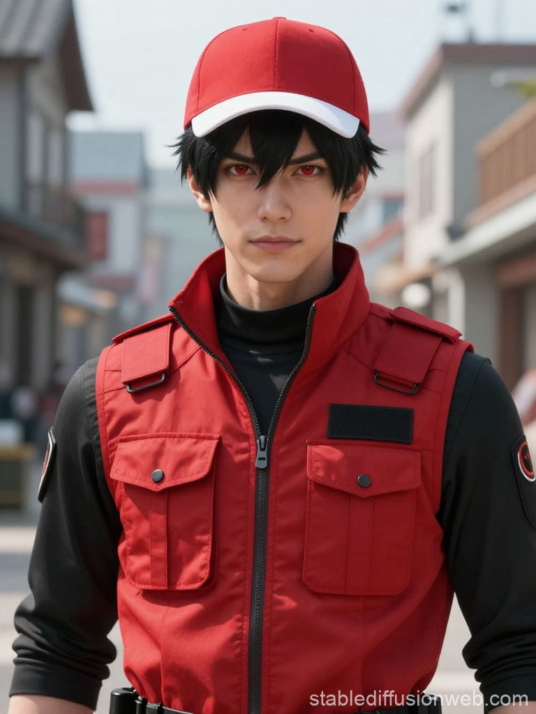 Red (Pokemon) portraits by krwizardflame on DeviantArt