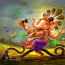Dancing Ganesh