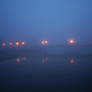 Foggy Reflections Bridge