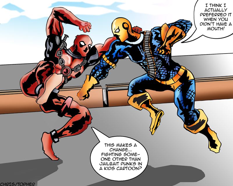 Deadpool vs Deathstroke