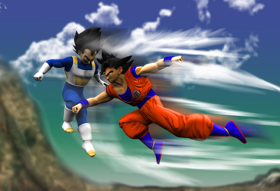 Goku vs Vegeta