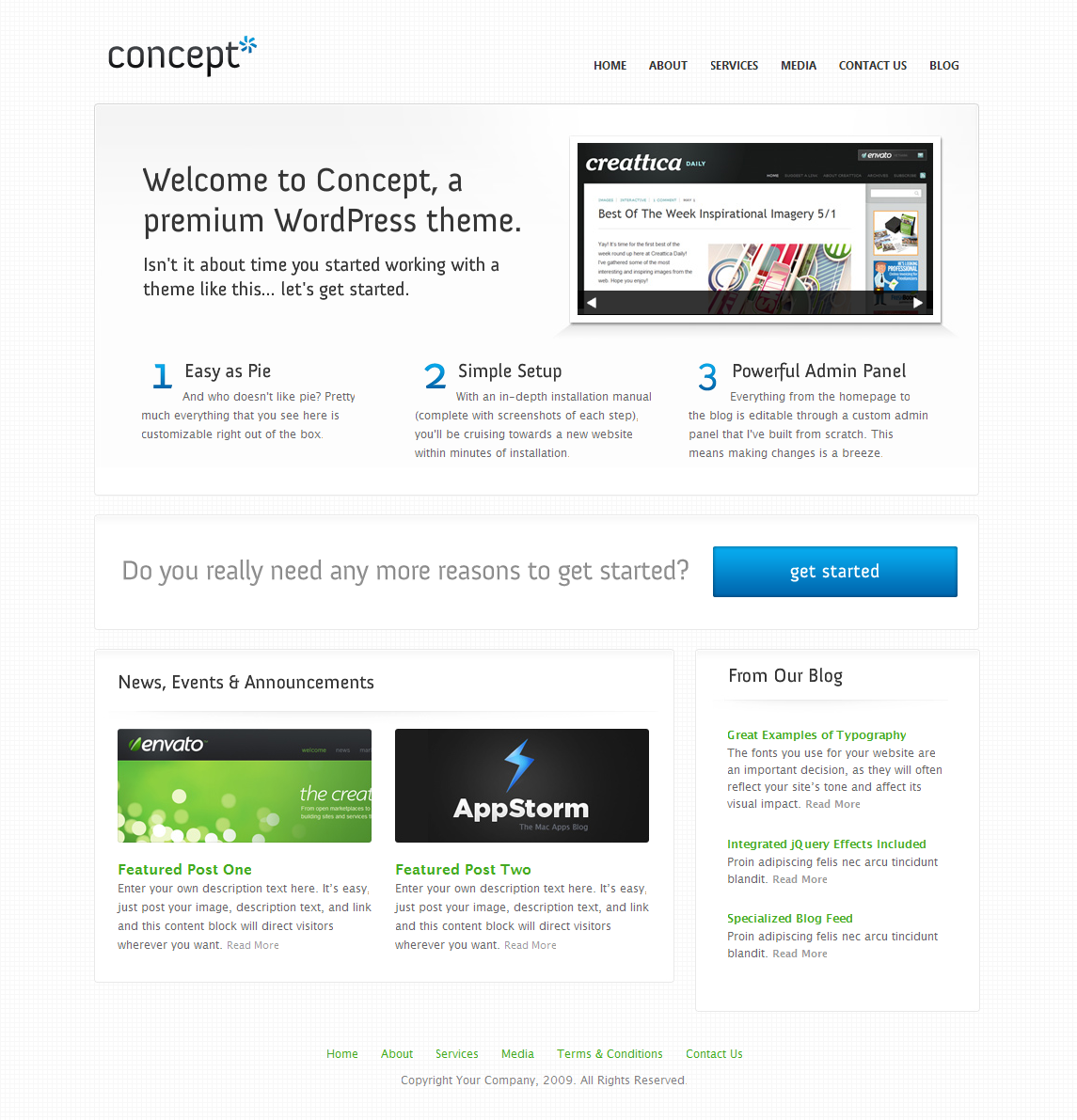 Concept - Wordpress - Home