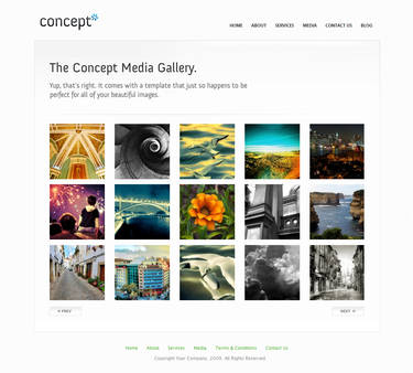 Concept - Wordpress - Gallery
