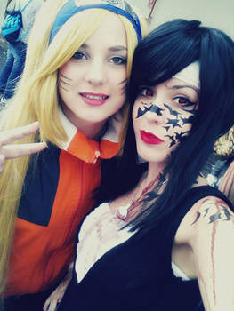 Naruko e Sasuko Cosplay