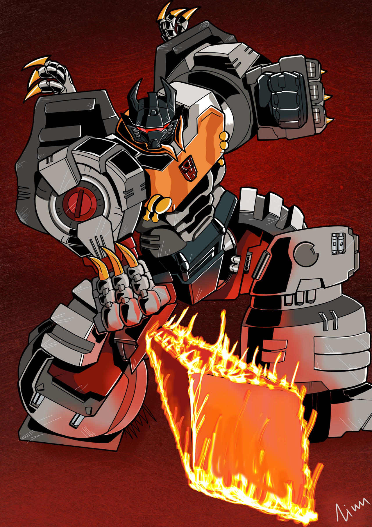 Grimlock Deviantart grimlock by whelp-li on DeviantArt
