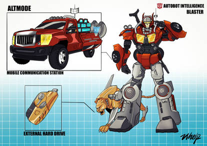 Autobot Blaster redesign