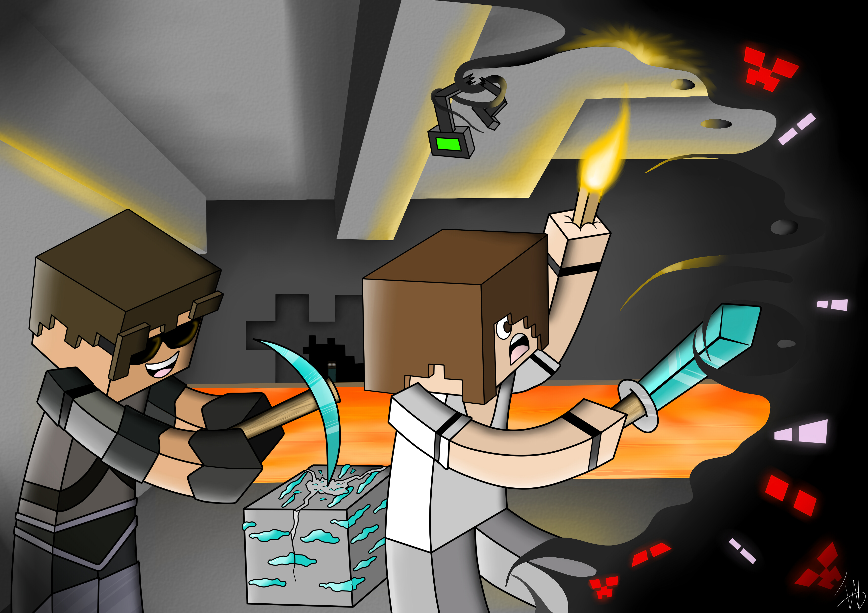 SkyDoesMinecraft and Deadlox