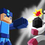 megaman VS bomerman minecraft