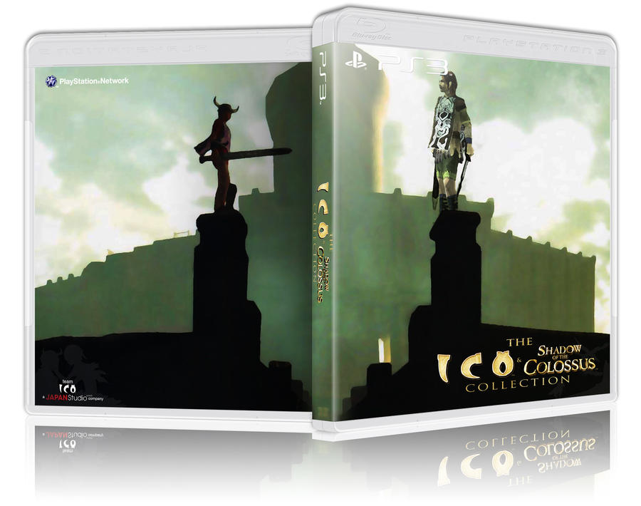 Custom Ps3 Cover Ico and Shadow of the Colossus by chucky13 on DeviantArt