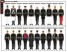 Uniforms of the German Army 1855-1881 [TEU-ATL]