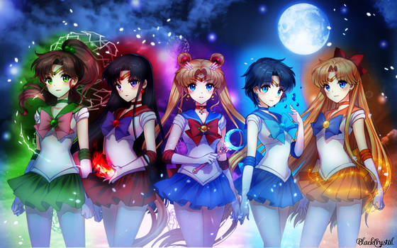 Sailor Moon Crystal Season 3 All Senshi (Square) by xuweisen on