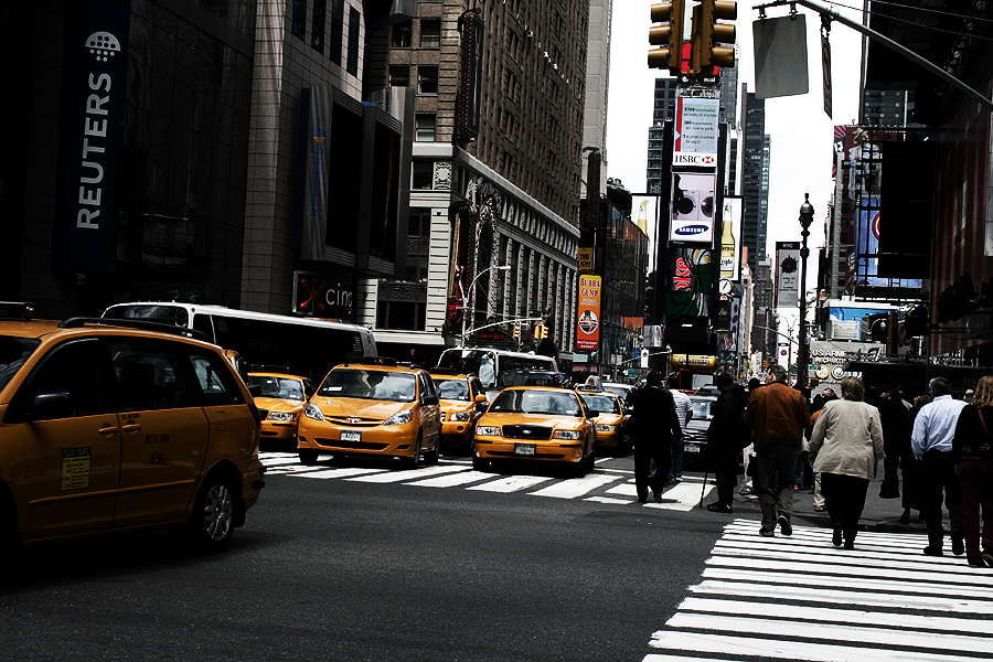 crossing NYC's streets