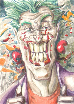 Joker Sketch Card 022710