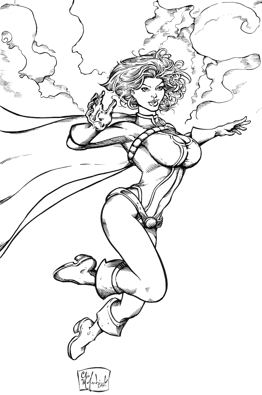 Power Girl Inks 052610