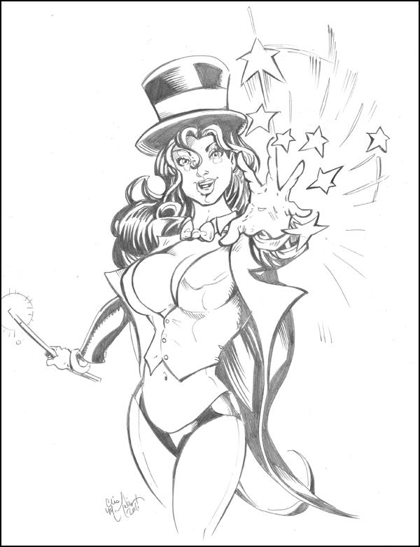 Zatanna Pencils