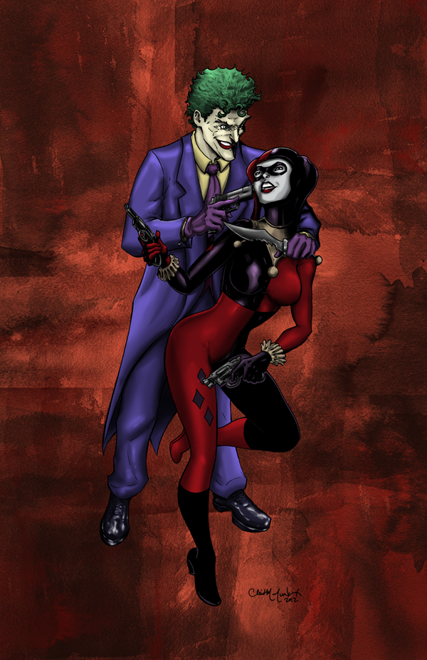 Joker Harley Print Colors