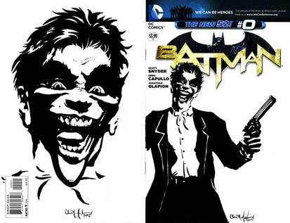 Batman Sketch Cover Joker