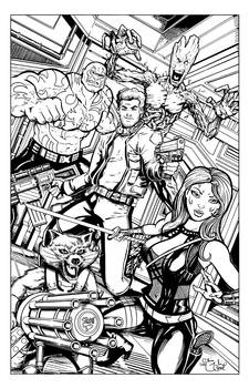 Guardians of the Galaxy Inks