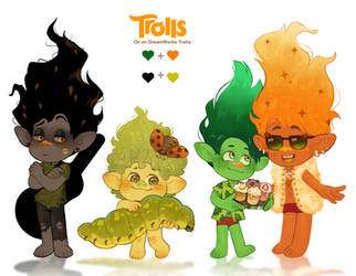 OC Trolls on DreamWorks Trolls