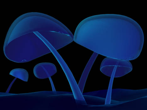 Blue Shrooms