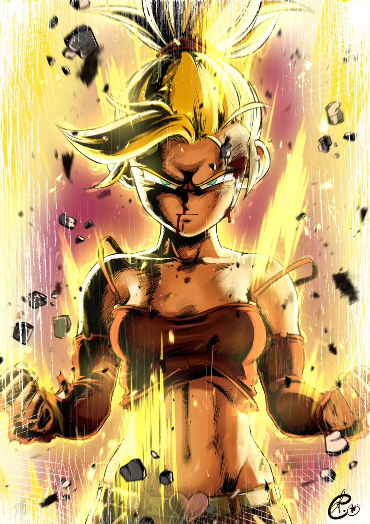 Dragon Ball Multiverse : Bra SSJ 2 by BL-Sama on DeviantArt