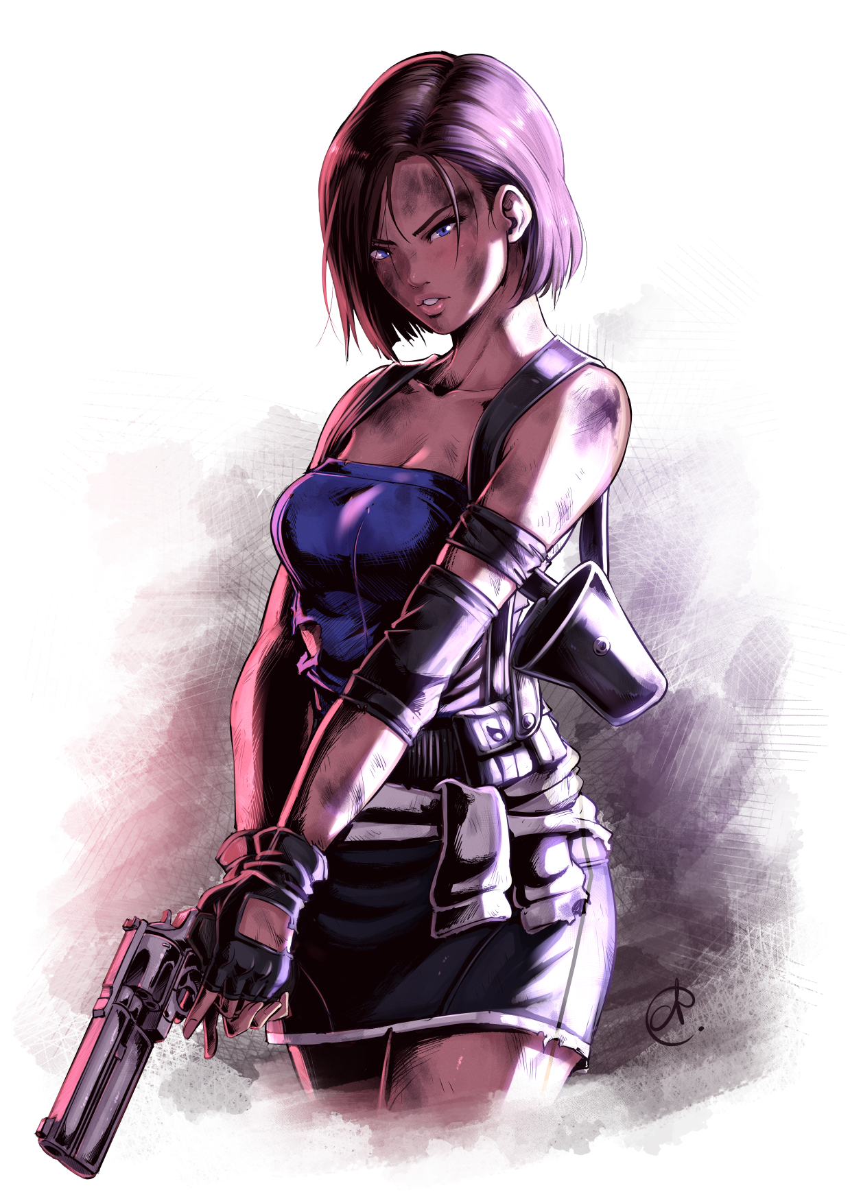 Jill Valentine (Resident Evil 3 Remake). by EzioMaverick on DeviantArt