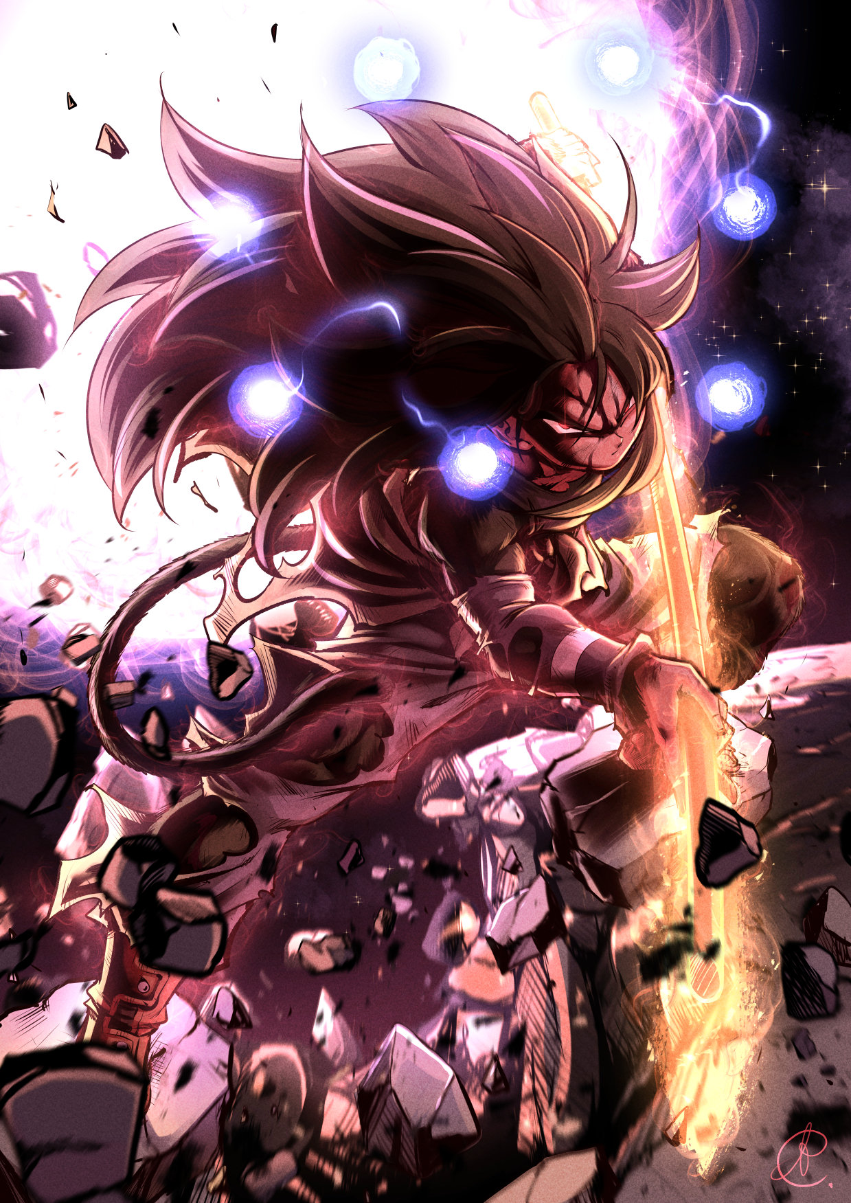 Pan SSJ4 by GroxKOF on DeviantArt