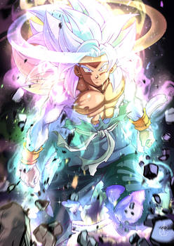 Goku ssj4godrainbow